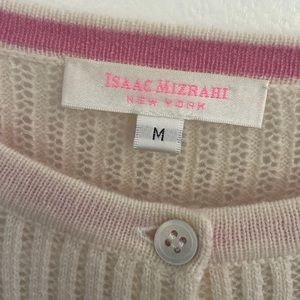 Cream Isaac Mizrahi Sweater